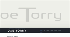 Desktop Screenshot of joetorry.com